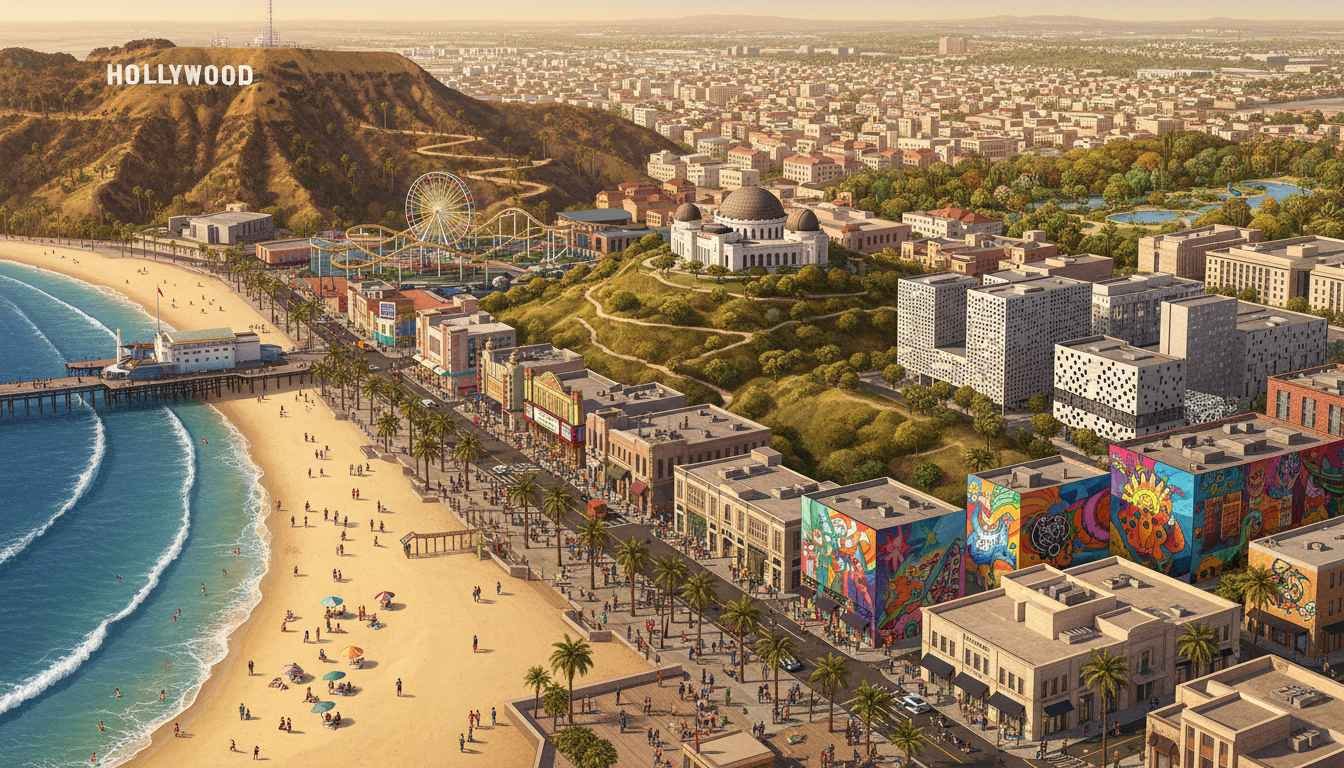 top ten places to visit in la