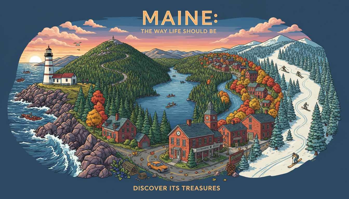what are the best places to visit in maine