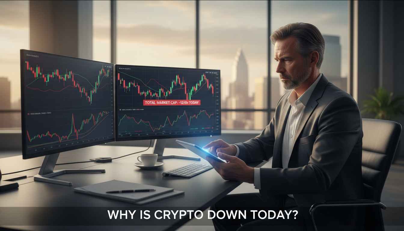 why is crypto down today