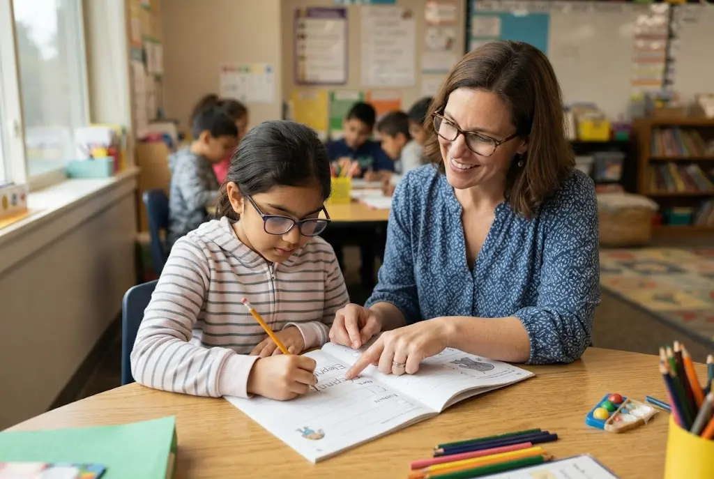 language based learning disability support in classroom