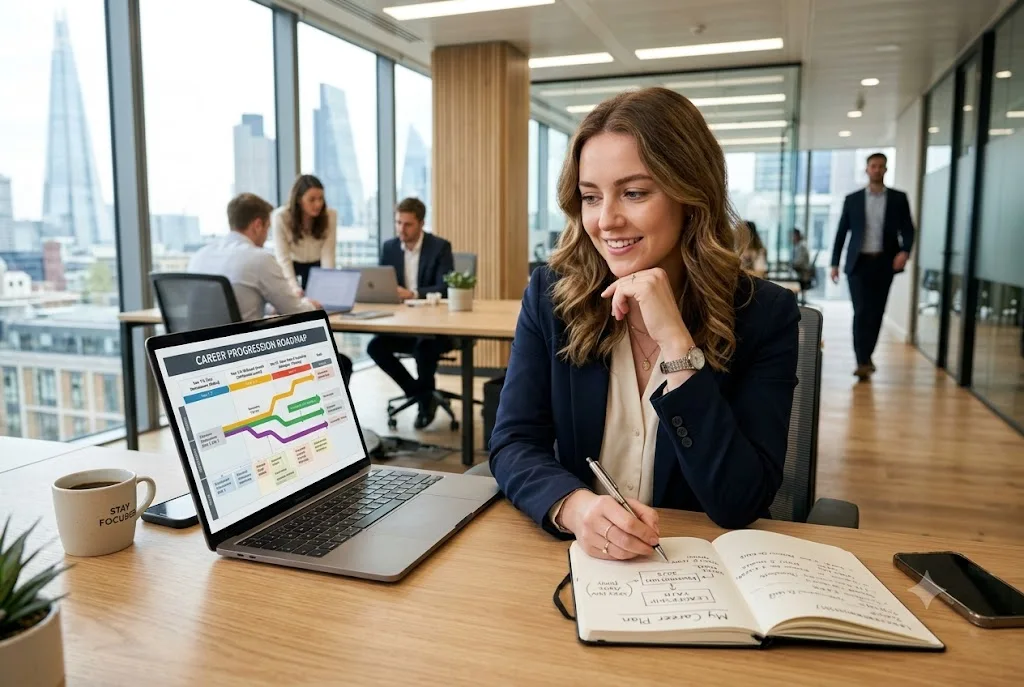 Career progression plan example for professional growth and development