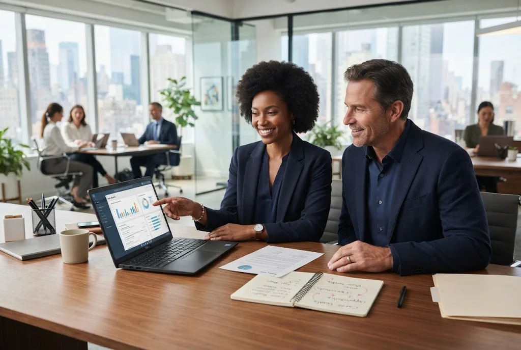 Professional planning how to get a better job and advance a career